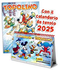 TOPOLINO 3599 + CALENDARIO DA TAVOLO DI TOPOLINO