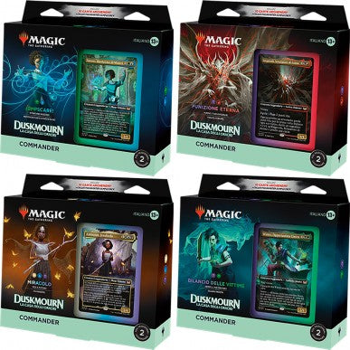 Magic Duskmourn La Casa degli Orrori - Bundle Commander 1 mazzo random