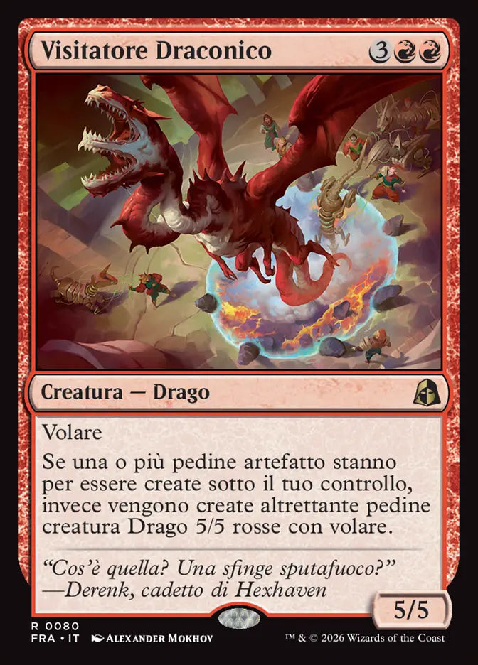 Frattura della Realtà 80 Visitatore Draconico