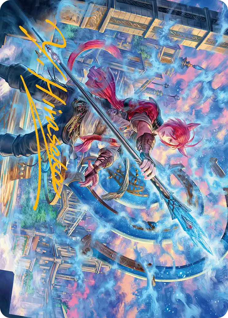 Final Fantasy Illustrazione 514 G’raha Tia, Scion Rinato (19)