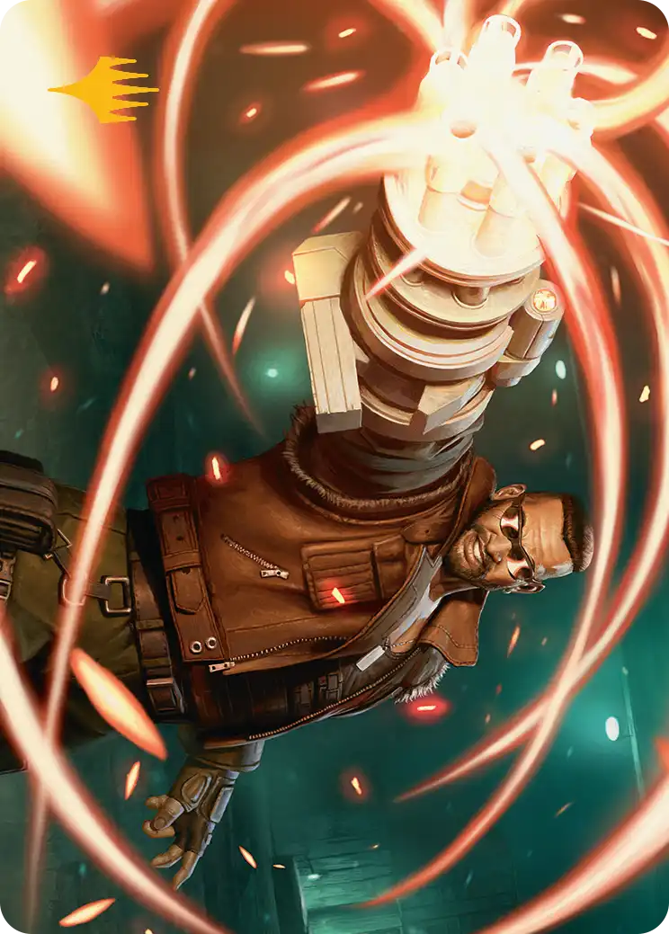 Final Fantasy Illustrazione 509 Barret Wallace (8)
