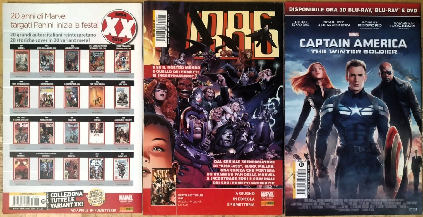 WOLVERINE LE ORIGINI II 1/3 completa panini