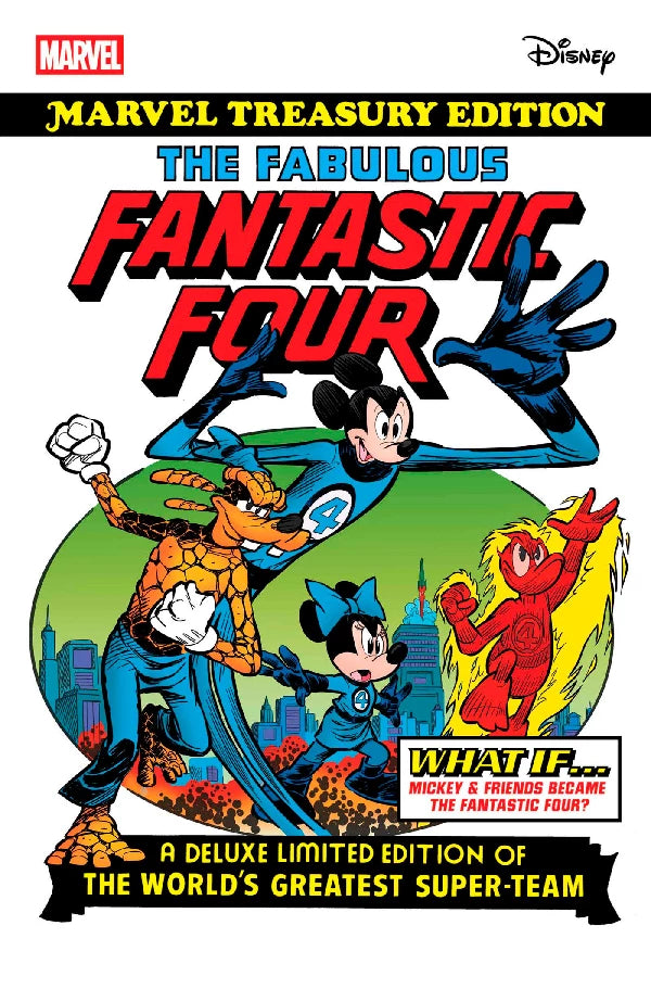 FANTASTIC FOUR 2 ALESSANDRO PASTROVICCHIO DISNEY WHAT IF? FANTASTIC FOUR HOMAGE VARIANT