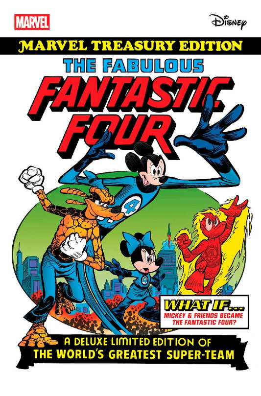FANTASTIC FOUR 2 ALESSANDRO PASTROVICCHIO DISNEY WHAT IF? FANTASTIC FOUR HOMAGE VARIANT