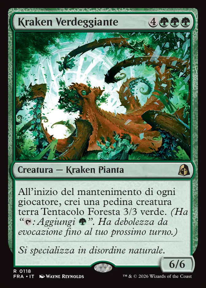 Frattura della Realtà 118 Kraken Verdeggiante