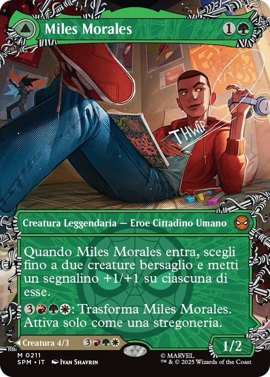 Magic Marvel Spider-man 211 Miles Morales//Ultimate Spiderman v. 2 extra