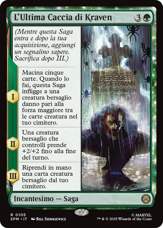 Magic Marvel Spider-man 105 L’Ultima Caccia di Kraven