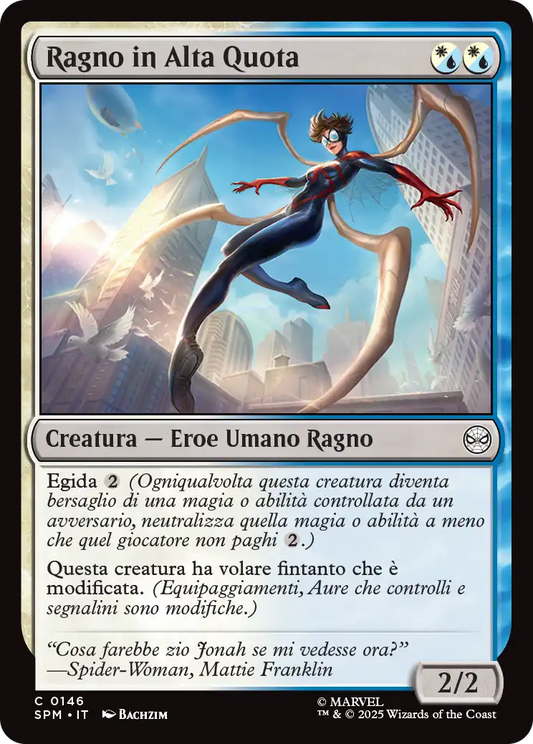 Magic Marvel Spider-man 321 Ragno in Alta Quota foil