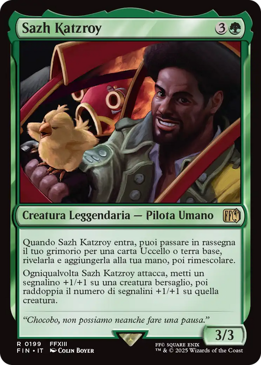 Final Fantasy 199 Sazh Katzroy