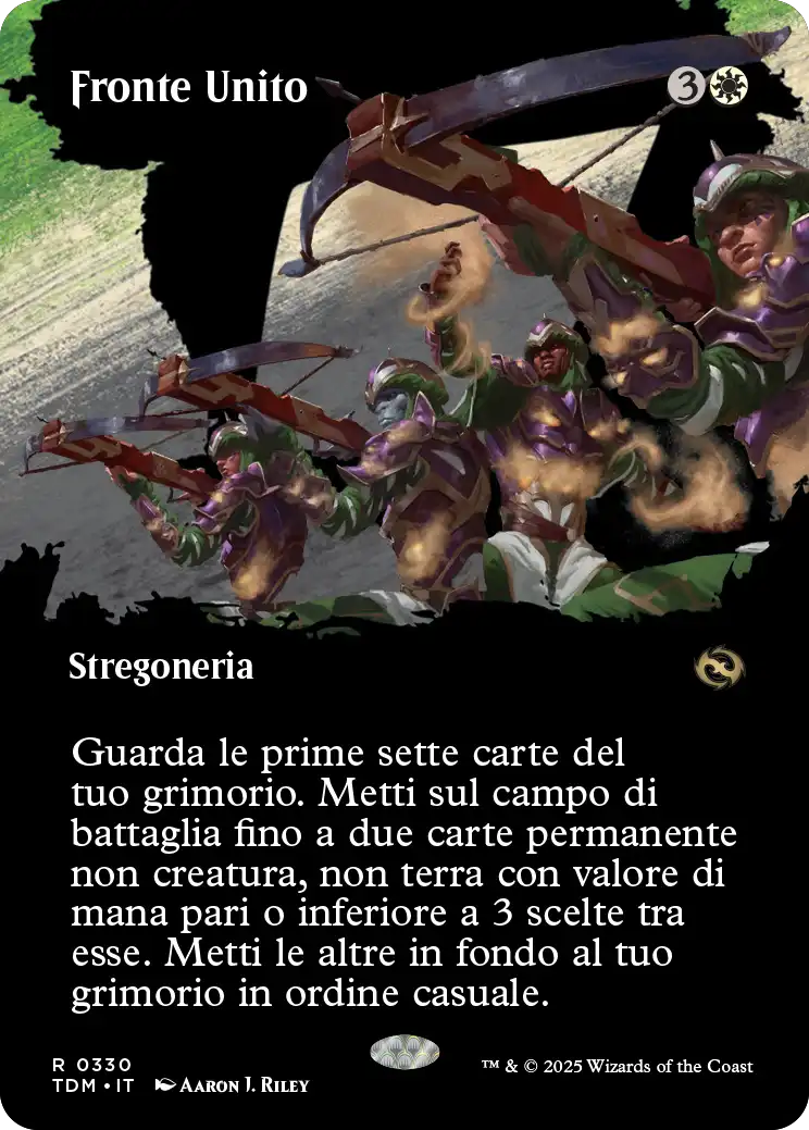 Tarkir la Dracotempesta 330 Fronte Unito extra