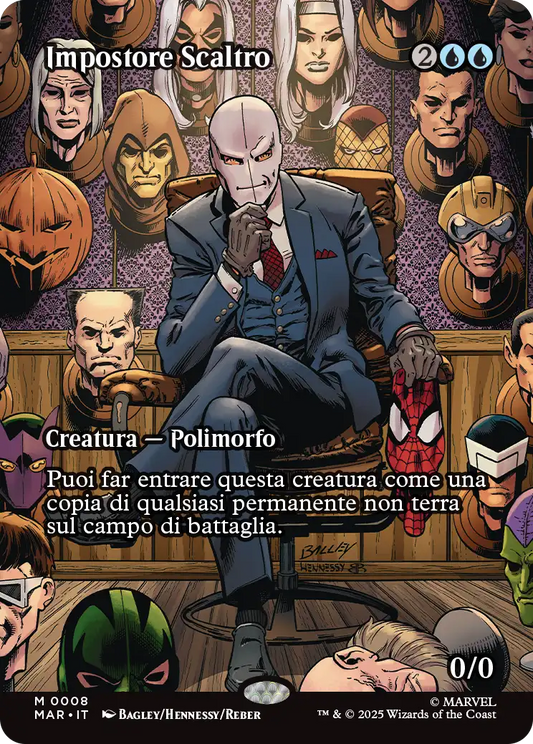 Magic Marvel Spider-man 239 Impostore Scaltro Source Material Cads