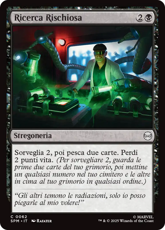 Magic Marvel Spider-man 62 Ricerca Rischiosa