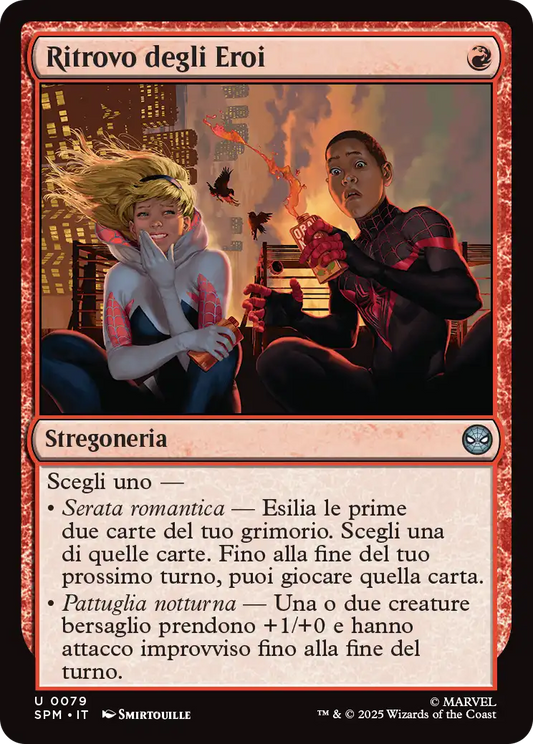 Magic Marvel Spider-man 79 Ritrovo degli Eroi