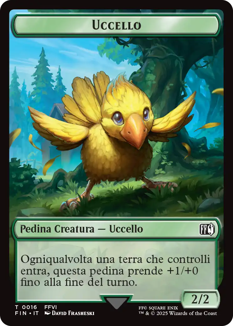 Final Fantasy pedine 500 Uccello (16)