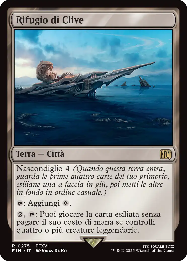 Final Fantasy 275 Rifugio di Clive