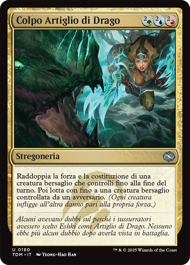 Tarkir la Dracotempesta 180 Colpo Artiglio di Drago