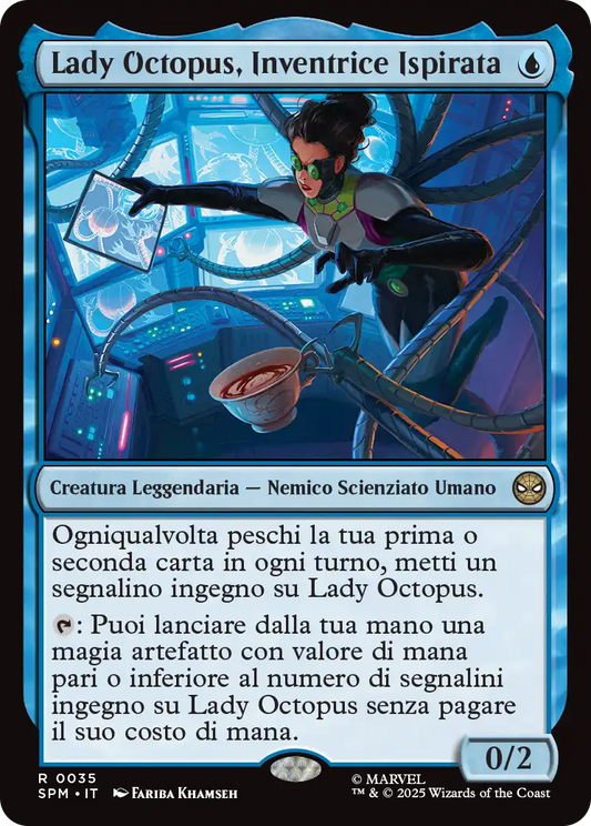 Magic Marvel Spider-man 35 Lady Octopus, Inventrice Ispirata