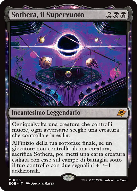 Ai Confini dell' eternità 115 Sothera, il Supervuoto