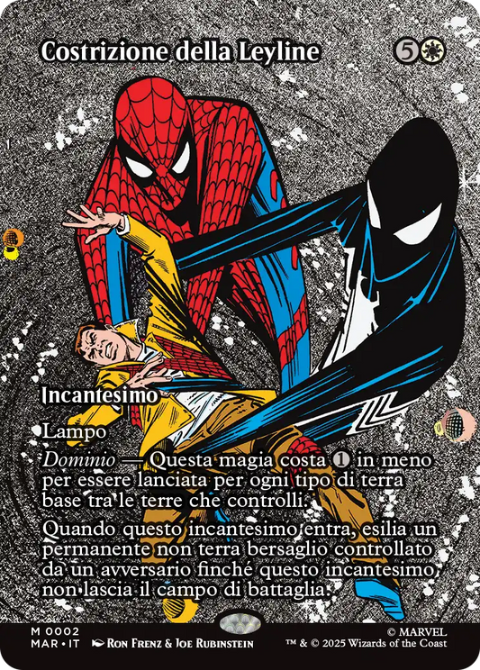 Magic Marvel Spider-man 233 Costrizione della Leyline Source Material Cads