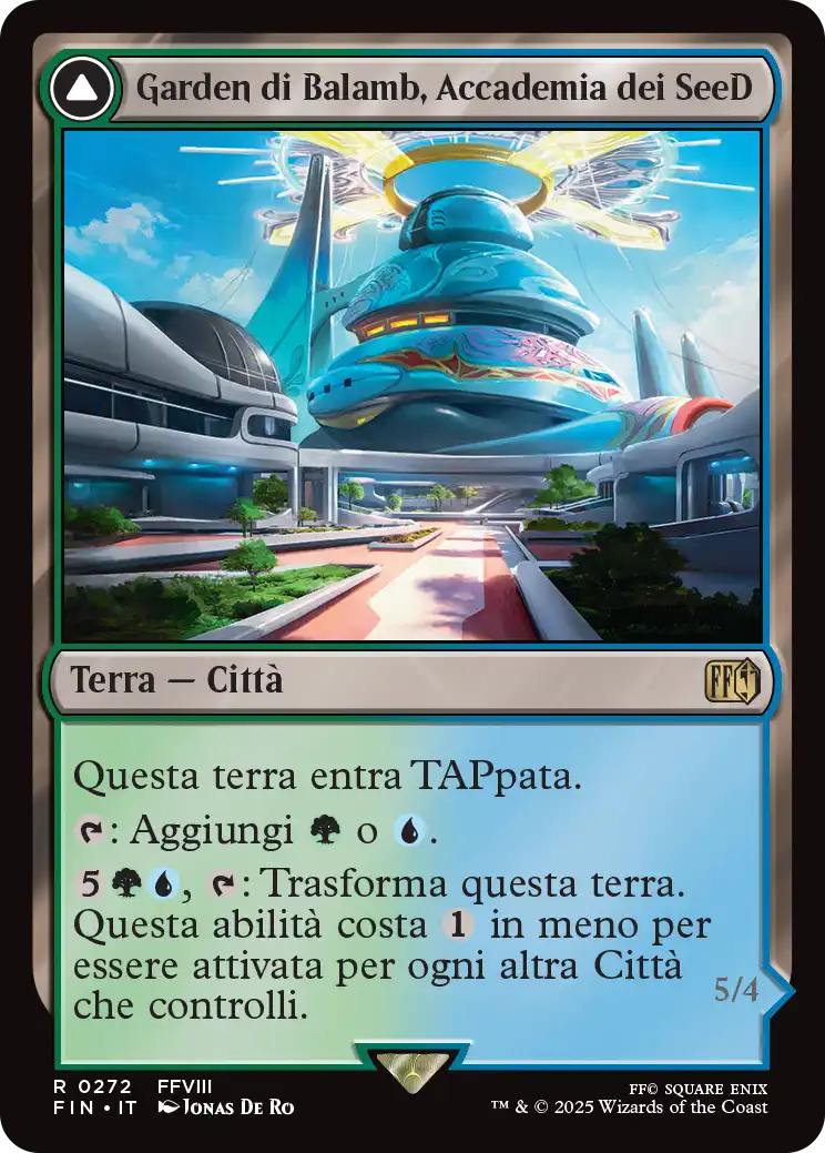 Final Fantasy 272 Garden di Balamb, Accademia dei SeeD/Garden di Balamb, in Volo