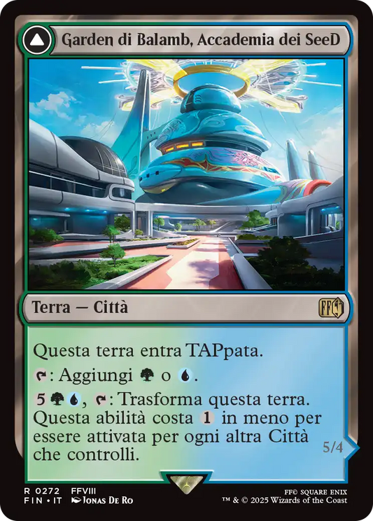 Final Fantasy 272 Garden di Balamb, Accademia dei SeeD/Garden di Balamb, in Volo