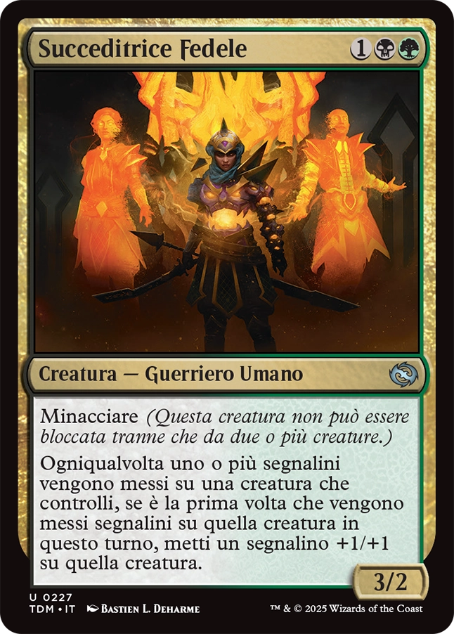 Tarkir la Dracotempesta 475 Succeditrice Fedele foil