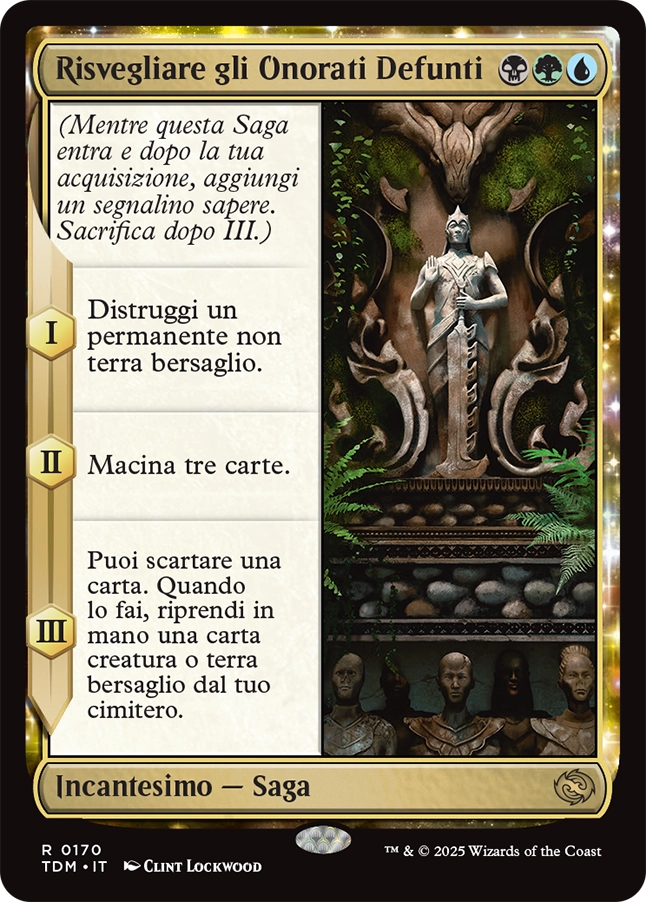 Tarkir la Dracotempesta 170 Risvegliare gli Onorati Defunti