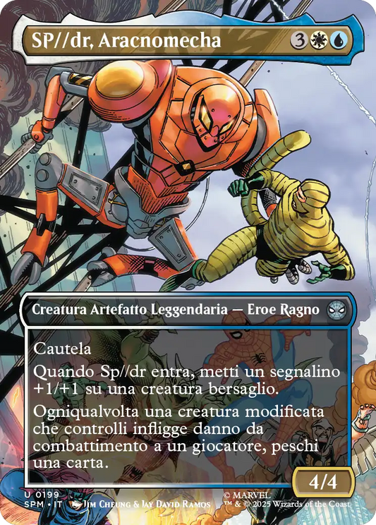 Magic Marvel Spider-man 346 SP//dr, Aracnomecha foil