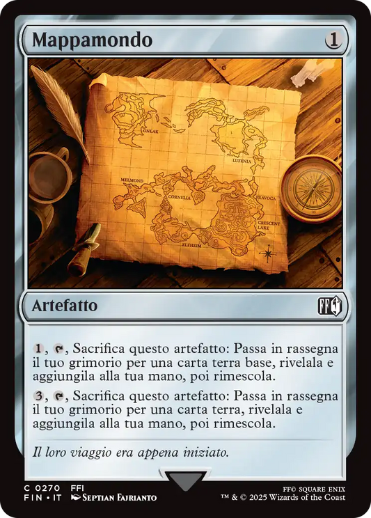 Final Fantasy 270 Mappamondo