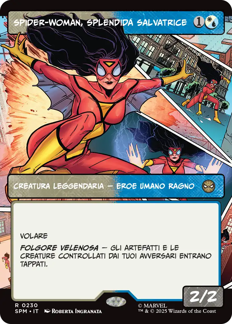 Magic Marvel Spider-man 230 Spider-Woman, Splendida Salvatrice extra