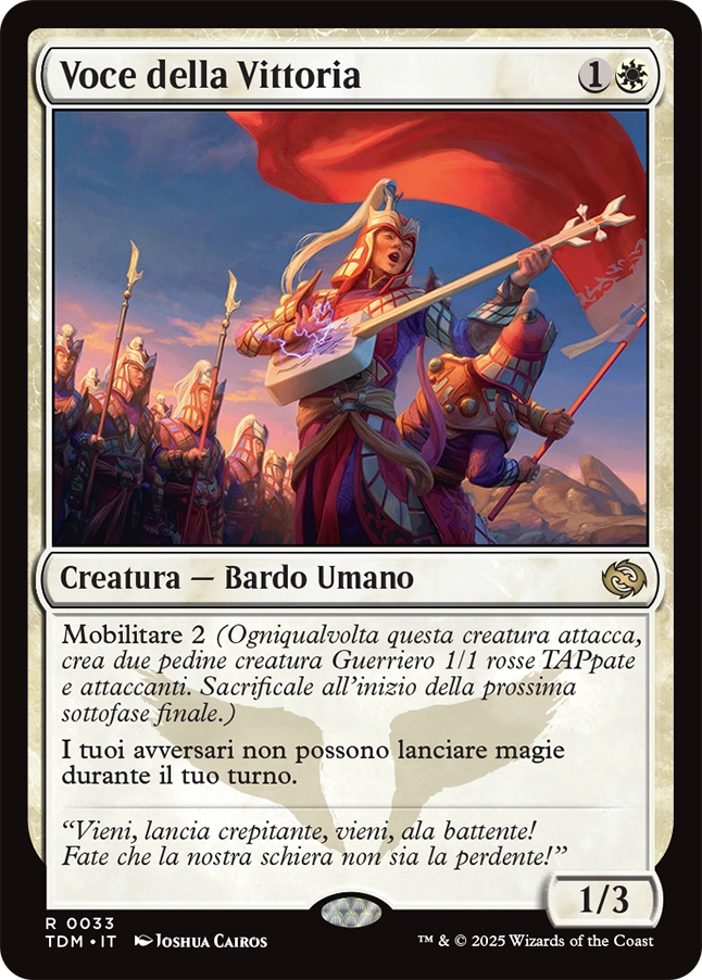 Tarkir la Dracotempesta 33 Voce della Vittoria