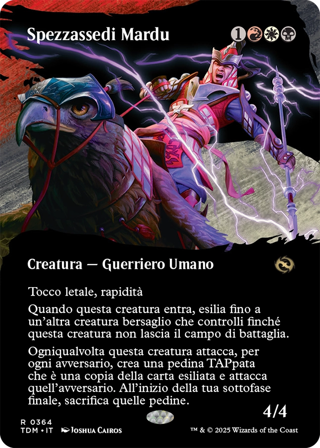 Tarkir la Dracotempesta 364 Spezzassedi Mardu extra