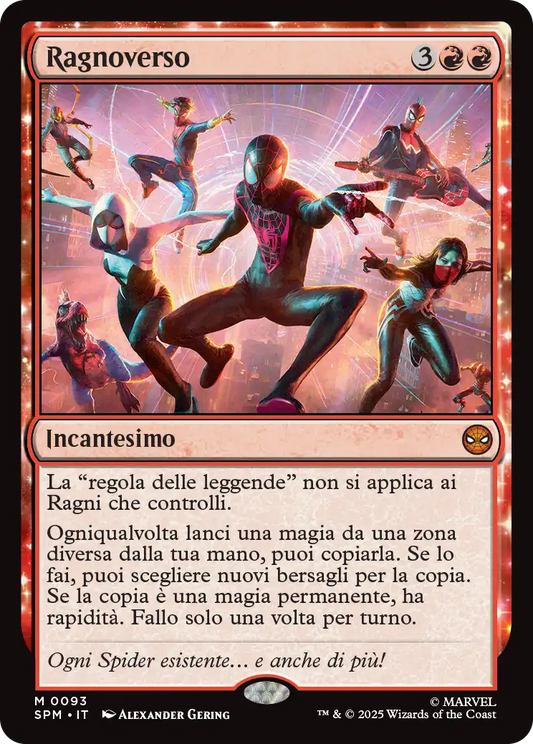 Magic Marvel Spider-man 93 Ragnoverso