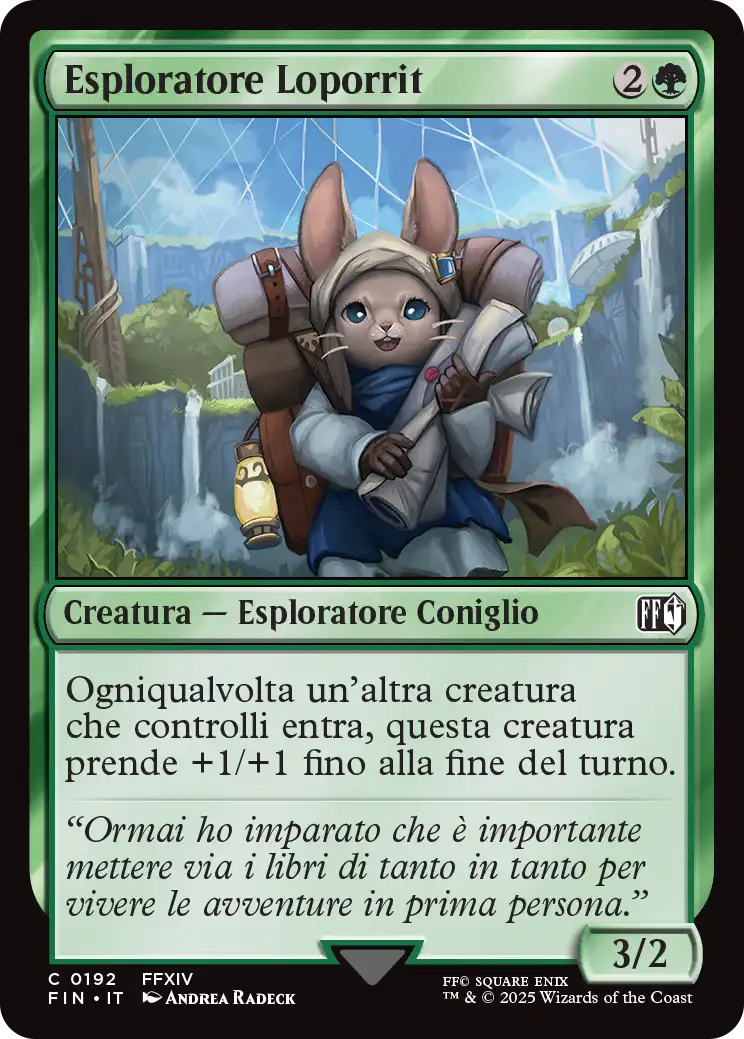 Final Fantasy 192 Esploratore Loporrit