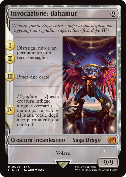 Final Fantasy 1 Invocazione: Bahamut