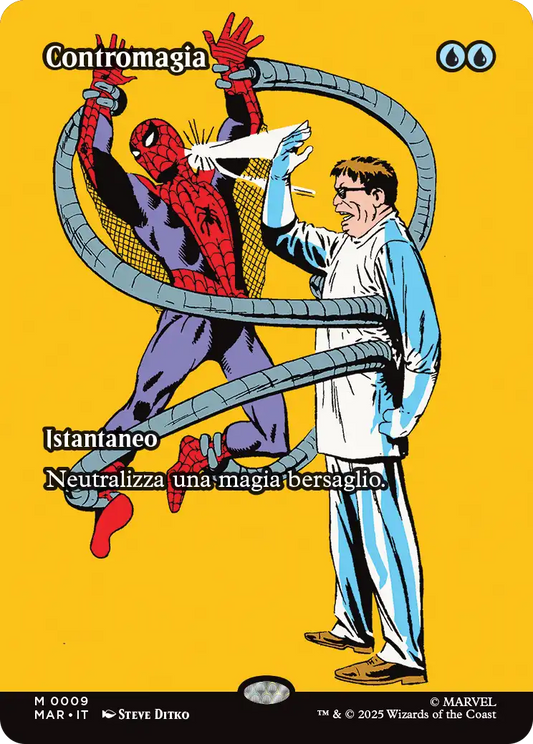 Magic Marvel Spider-man 240 Contromagia Source Material Cads