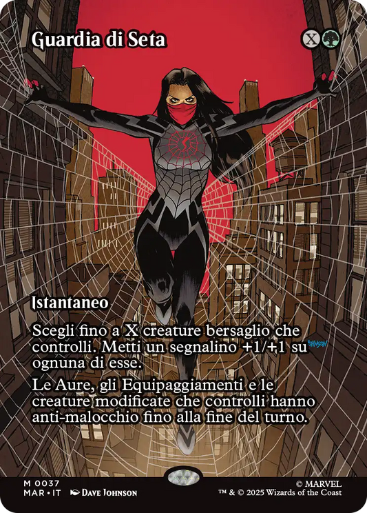 Magic Marvel Spider-man 268 Guardia di Seta Source Material Cads