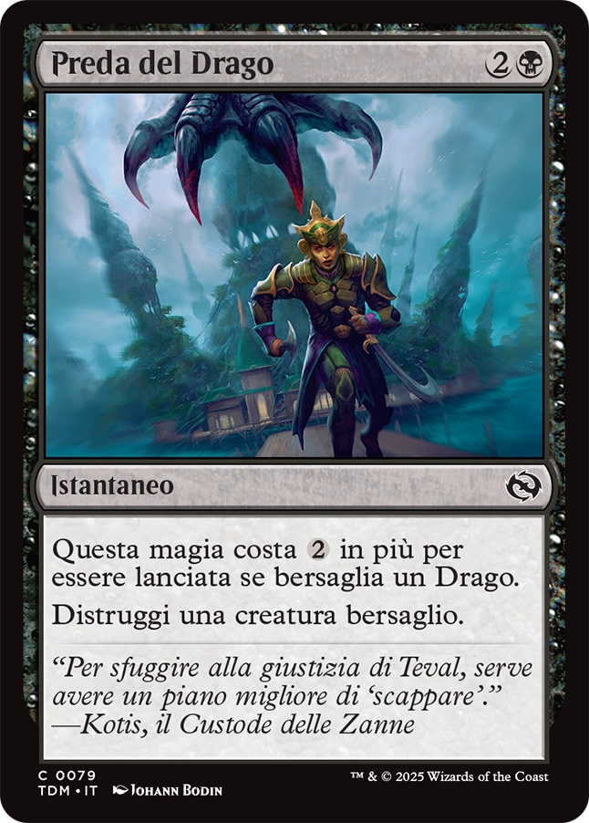 Tarkir la Dracotempesta 79 Preda del Drago
