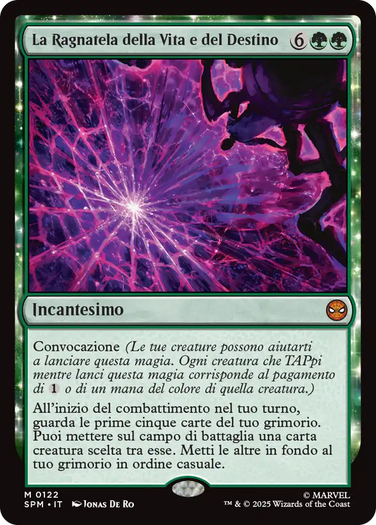 Magic Marvel Spider-man 122 La Ragnatela della Vita e del Destino