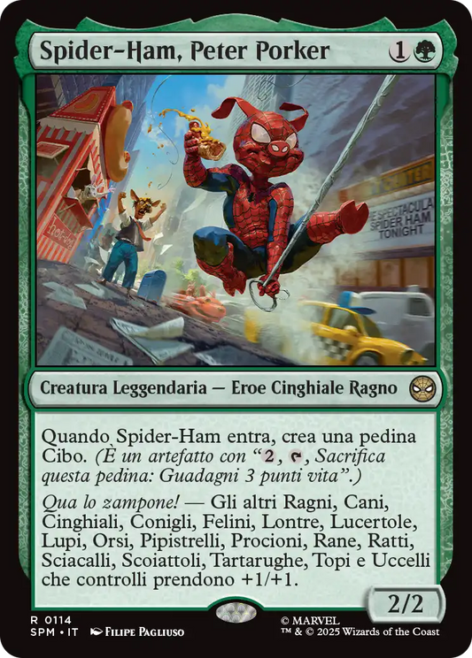 Magic Marvel Spider-man 114 Spider-Ham, Peter Porker