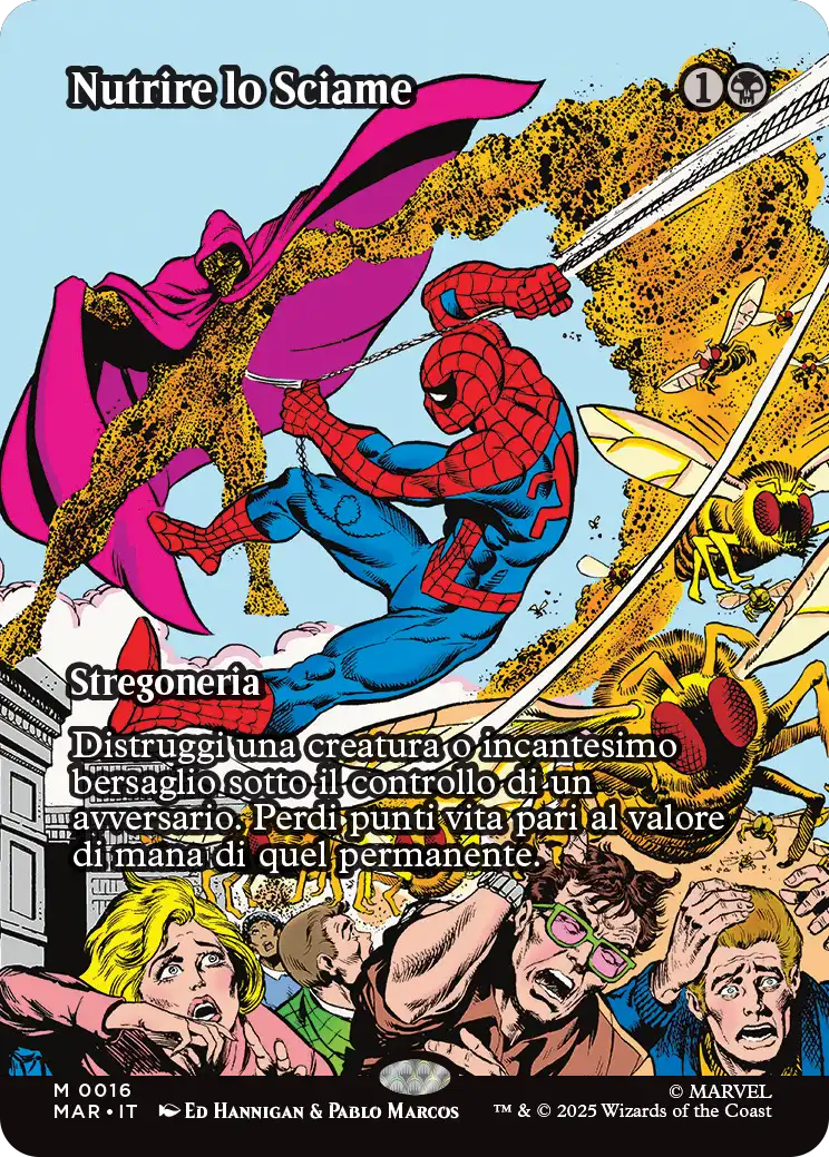 Magic Marvel Spider-man 247 Nutrire lo Sciame Source Material Cads