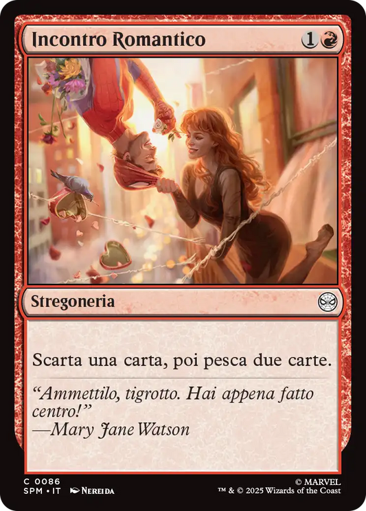 Magic Marvel Spider-man 86 Incontro Romantico