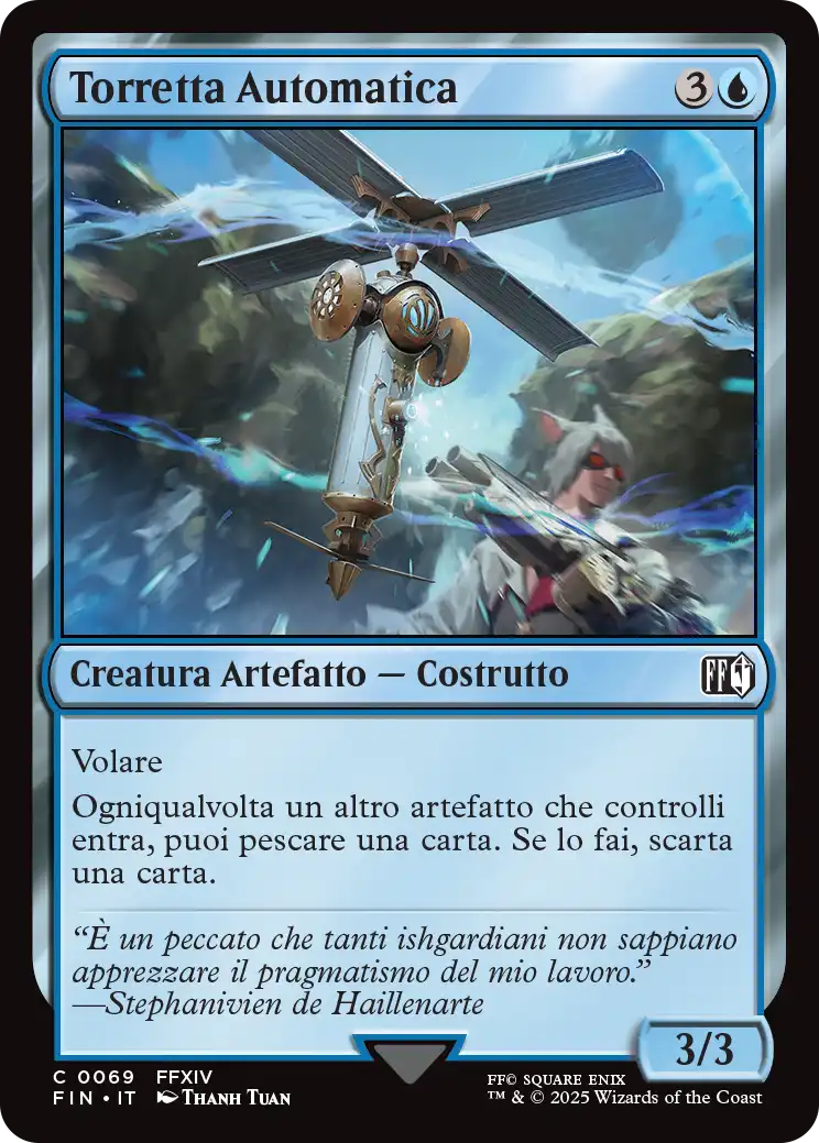 Final Fantasy 69 Torretta Automatica