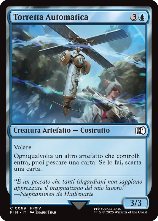 Final Fantasy 69 Torretta Automatica
