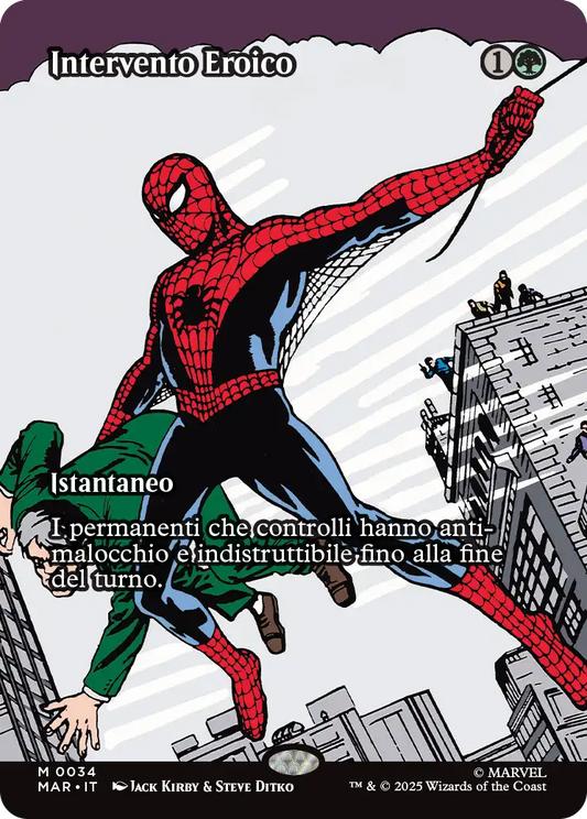 Magic Marvel Spider-man 265 Intervento Eroico Source Material Cads