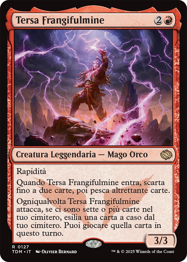 Tarkir la Dracotempesta 127 Tersa Frangifulmini
