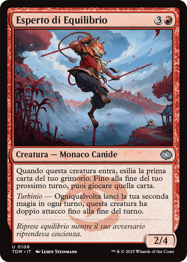 Tarkir la Dracotempesta 106 Esperto di Equilibrio