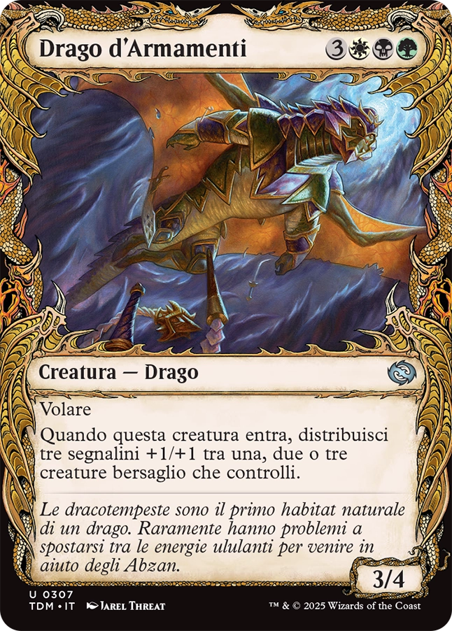 Tarkir la Dracotempesta 307 Drago d'Armamenti extra