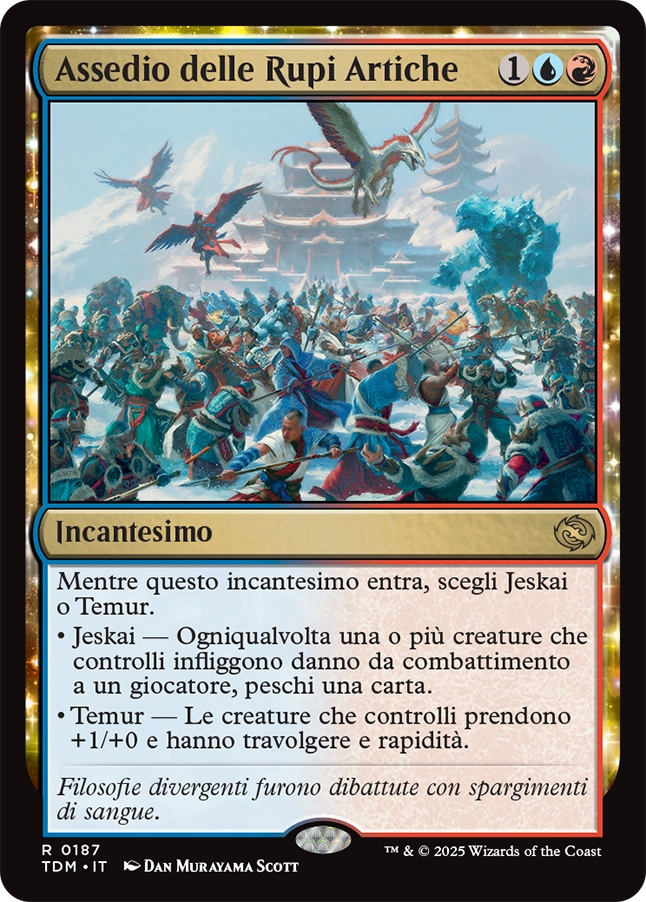 Tarkir la Dracotempesta 187 Assedio delle Rupi Artiche