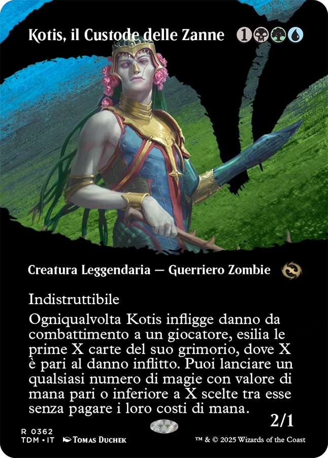 Tarkir la Dracotempesta 362 Kotis, il Custode delle Zanne extra
